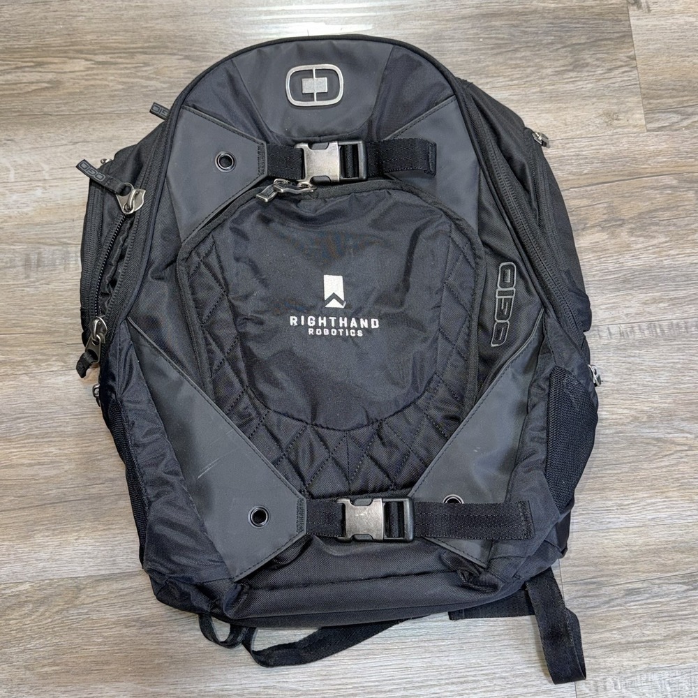 OGIO Squadron Pack Laptop Backpack Adjustable Straps Quilted Diamond Pattern